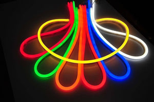 50 Meter 12v Neon Rope Light Red, Green Blue, White, Pink