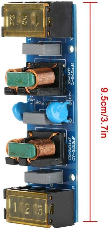25a Emi Filter Module Board - High Frequency Two-stage Power Low-pass Filter