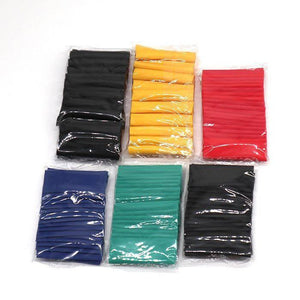 530pcs Heat Shrink Tubing Insulation Shrinkable Tubes Assortment Electronic Polyolefin Wire Cable Sleeve Kit Heat Shrink