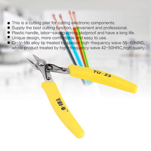 TNI-U TU23 Diagonal Plier Cutter Cutting Copper Cable Wire Repair Clamp DIY Electronic