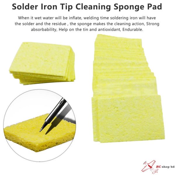 50mmx35mm Soldering Iron Tip Cleaner Soldering Sponge