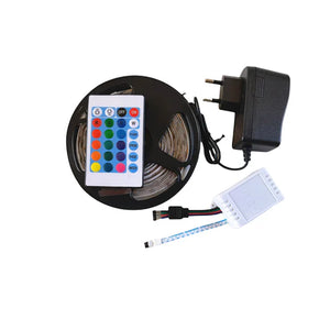 5 Meter 12v Rgb Led Light Strip Set
