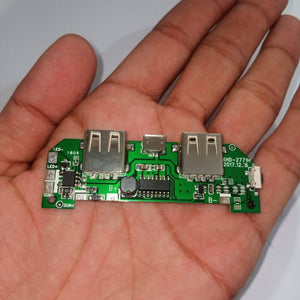 Pull Out 5v 2a Diy Power Bank Module With Emergency Light Points
