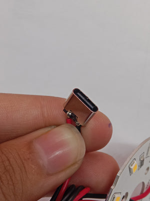 5w 44mm 10 Leds Warm White Smd Led Strip With Type C Connector