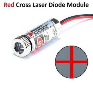 5mw 650nm Red Cross Line Laser Module Adjustable Focus Laser Diode
