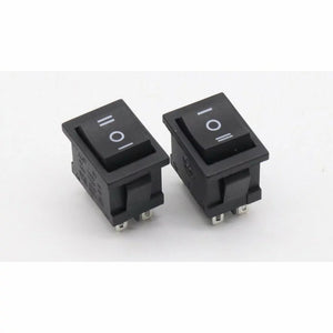 Kcd2-203 6-terminal Rocker Switch On/off/on Dpdt – 6a/250vac Boat Switch