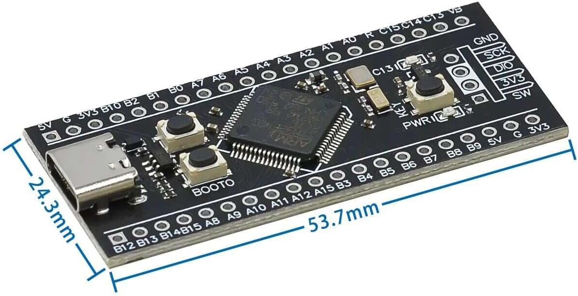 STM32F401RCT6 Development Board ( Black Pill) - USB Connectivity PRICE