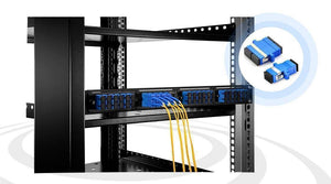 Sc Upc Adapter Connector Simplex Single Mode Plastic Fiber Optic Adapter/connector
