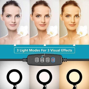 6 Inch 15cm Selfie Led Ring Light Without Stand For Tiktok Video Live Camera Makeup