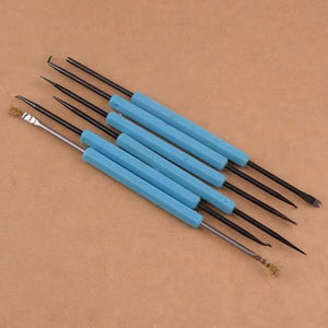 6pcs Solder Assist Disassembly Tools Kit Fit For Bga Pcb Repair Rework Weld