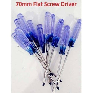 70mm Flat Head Screwdriver Thin Flat Blade Tip Edge