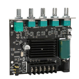Digital Stereo Amplifier Board, Zk‑mt21 Bluetooth 2.1 Channel Dc 12‑24v, Hifi Diy Audio Power Amp Module, For 15‑100w