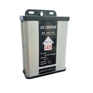 12v 400w Rainproof Led Power Supply, Output Voltage 12v Dc