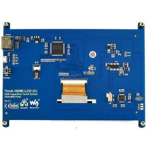 7 Inch Hdmi Capacitive Touch Lcd Screen For Raspberry