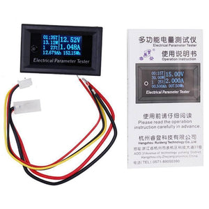 Rd27m 33v 3a 7 In 1 Universal Voltmeter Ammeter Electrical Parameter Tester