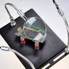 TE-804 Soldering Third Hand Magnetic Universal PCB Motherboard Fixture With Magnifier