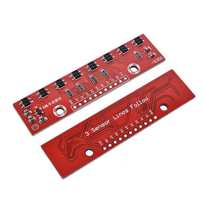 8 Channel Reflectance Sensor Array Module Qtr-8a