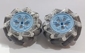 (Pair Left + Right) 95mm Mecanum Omni-directional Wheels