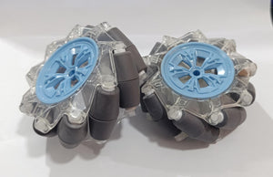 (Pair Left + Right) 95mm Mecanum Omni-directional Wheels