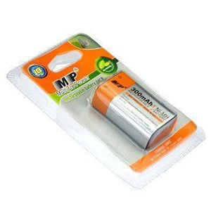 Rechargeable 9 Volt battery MP 9v battery 300mAh