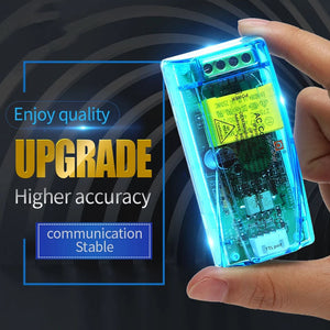 Pzem-004t 3.0 Version Ttl Modbus-rtu Power Meter Kwh Meter Ac Single Phase 100a Electric Volt Amp Frequency Power Factor Tester