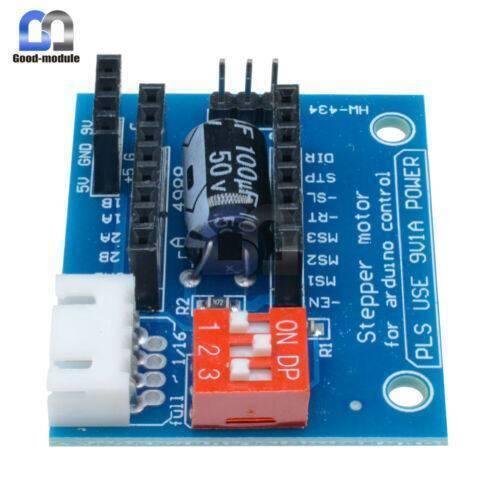 Hw-434 A4988 Drv8825 Stepper Motor Driver Control Panel Board Expansion Shield Board Module For 3d Printer