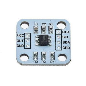 As5600 Magnetic Encoder Magnetic Induction Angle Measurement Sensor Module 12bit High Precision For Arduino