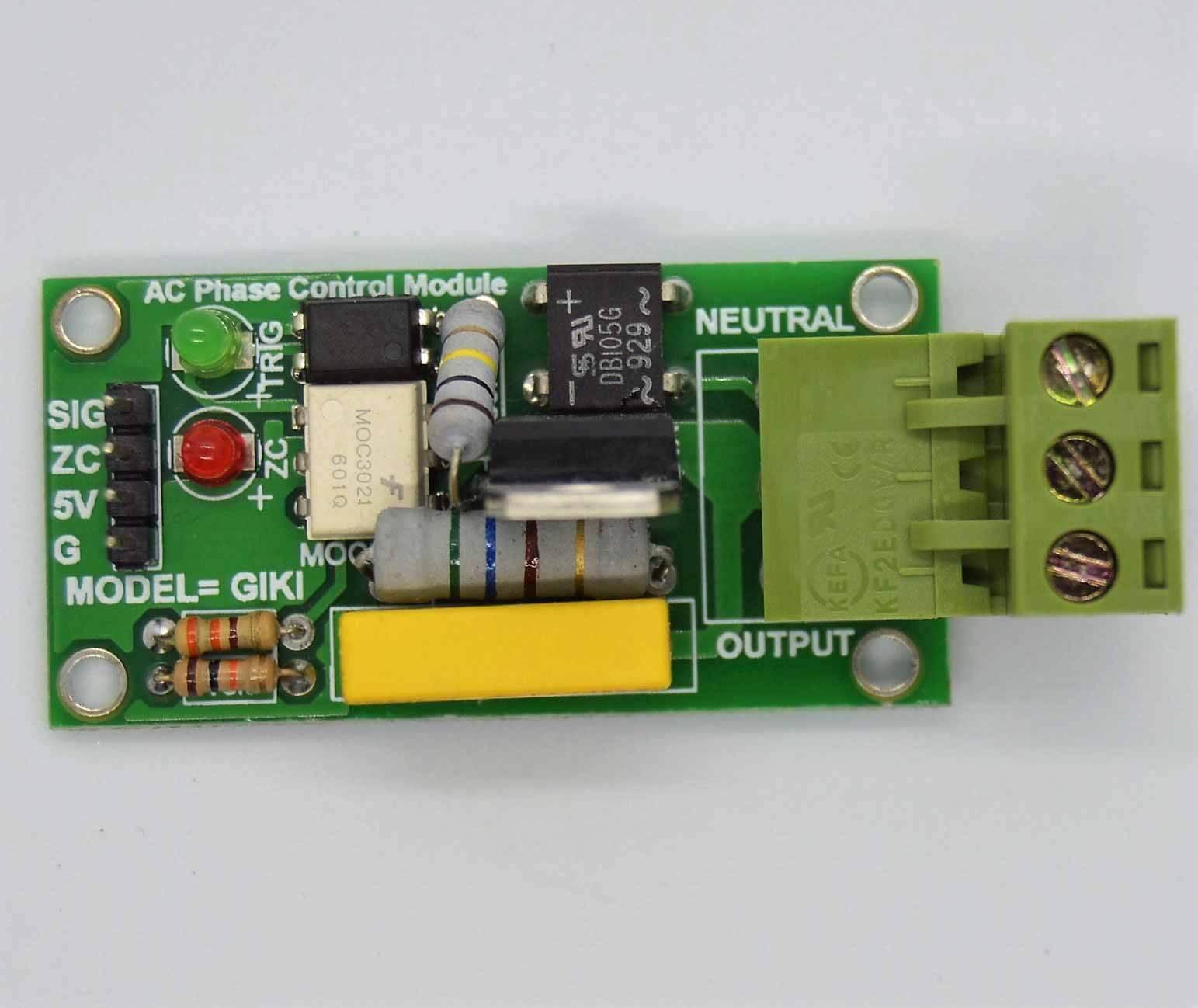 Discontinued 2amp 220v Ac Arduino 1 Channel Triac Module With Zero Crossing Sensor