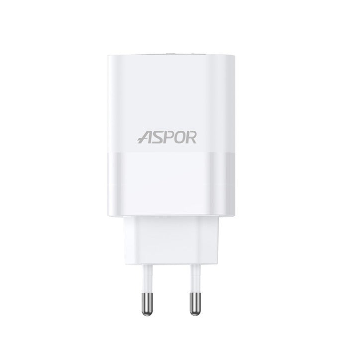 Aspor A851 Eu Charger Adapter 65w Qc3.0 Wall Multi Port Usb