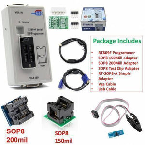 Bios Rt809f Serial Isp Programmer Rt809 With 3 Adapters