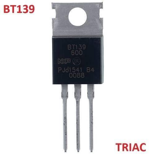 Bt139 Triac General Purpose Thyristor