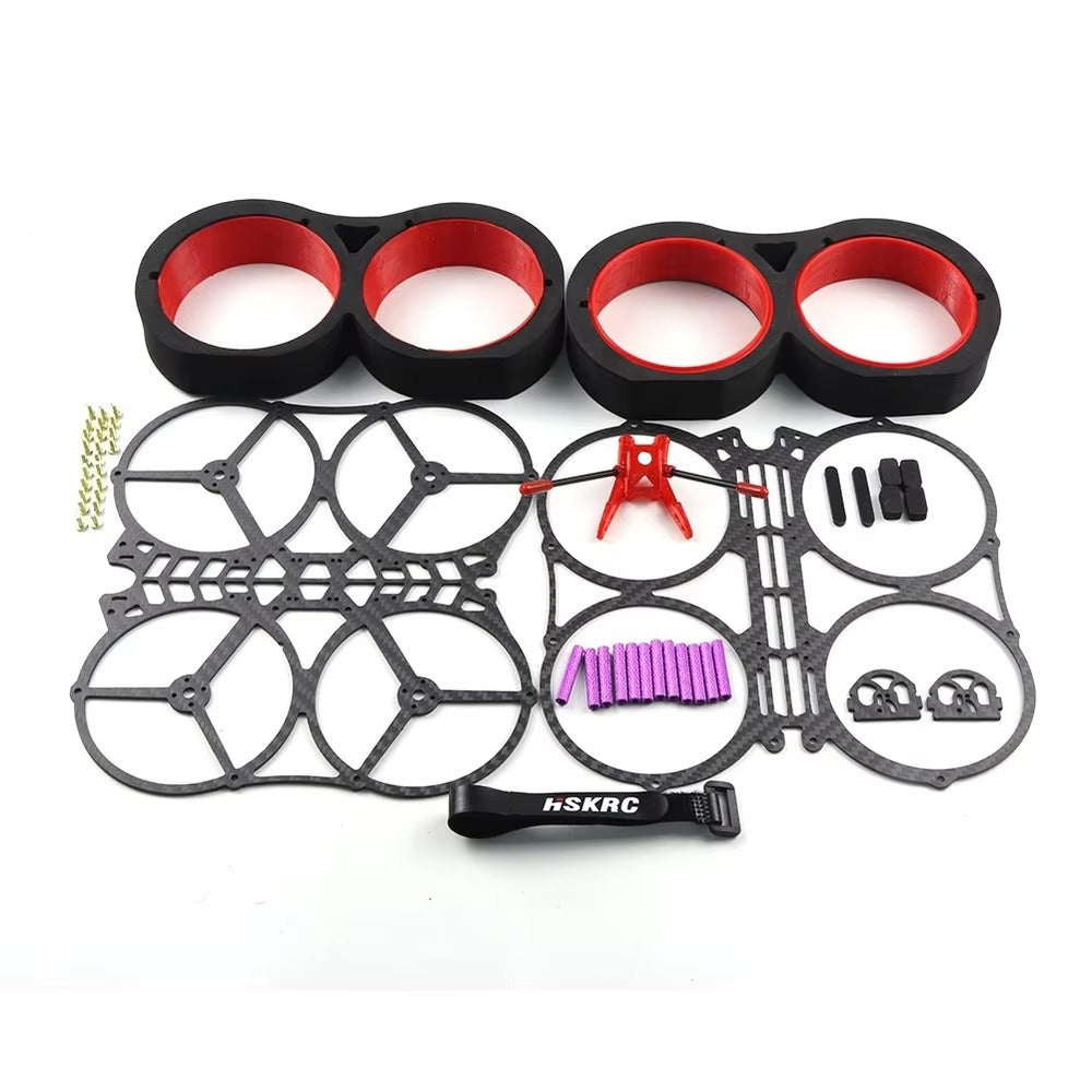 Badboy 3inch 146mm Full Carbon Fiber Hd Indoor Duct Fpv Racing Frame Kit For Rc Drone Multicopter Diy Motor Spare Parts Yyds