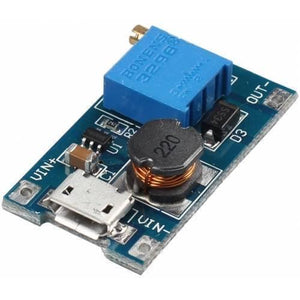 Boost Converter 2a Mt3608 Module Dc-dc Step-up Module Micro Usb