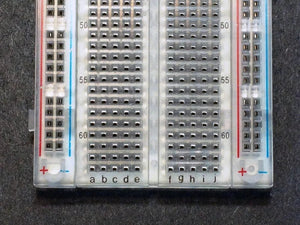Breadboard Mb102 830 Point Clear -transparent