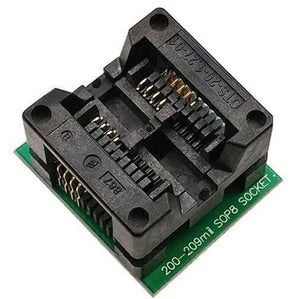 Ch341a Programmer + Socket + Sop8 Test Clip For Dish Tv Laptop Memory Ic Programmer