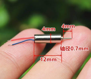 412 Coreless Motor Dc3.7v Super Small Iron Boron Strong Small Motor Turn 72000 RpmCoreless Motor