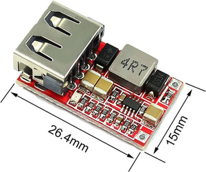 USB DC-DC Buck Converter CAR USB Charger Module 6-24v 12v 24v To 5v 3a Step Down Voltage Regulator Power Supply Module