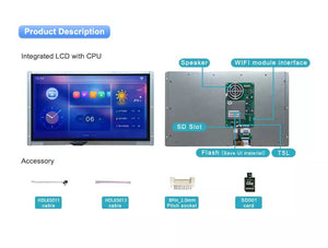 Dwin 15.6 Inch Hmi Lcd Touch Colorful Screen 1364x768 Tft Display Module Rs232/ Ttl Uart Lcd Smart Panel Dmg13768c156_03wtc