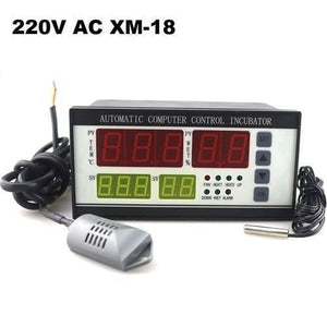 Digital Automatic Thermostat Controller Xm 18 Temperature Humidity Controlling Machine For Small Eggs Incubator