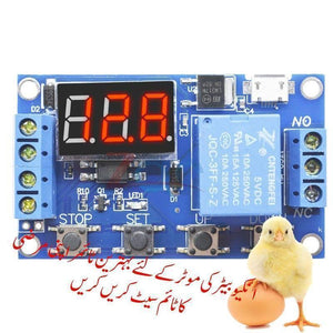 Digital Led Display Programmable Circuit Egg Incubator Timer Relay Module Controller Ws16