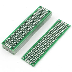 Double Side 2x8 Dotted Veroboard Printed Circuit Pcb Prototype Board Project Board