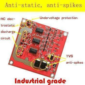 Dual Dc Motor Drive Module 7a 160w Industrial Grade Positive And Negative Pwm Speed Regulation L298 Logic