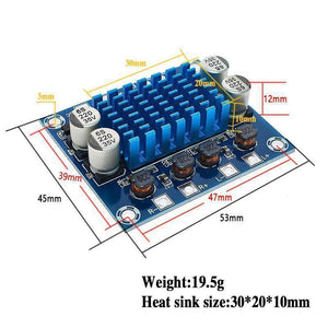 Durable Tpa3110 Xha232 30w + 30w 2.0 Channel Digital Stereo Audio Power Amplifier Board