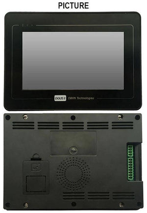 Dwin 7 Inch Industrial Hmi Lcd Touch Screen 800x480 Display Module Dmg80480t070 A5 Wtr