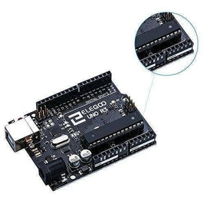 Original ELEGOO UNO R3 Board with USB Cable Compatible with Arduino IDE