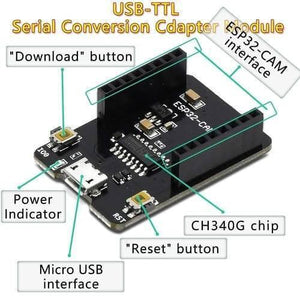Esp32 Cam Mb Micro Usb Programmer Ch340g Usb To Serial Port Board