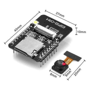 Esp32 Cam Mb Wifi Bluetooth Development Board Micro Usb Interface Ch340g Usb To Serial Port And Ov2640 Camera Module