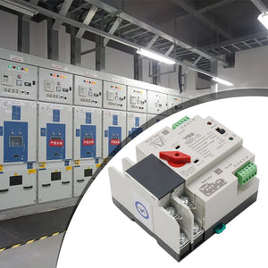 Efficient 125A Dual Power Automatic Transfer Switch for Generator Power Supply