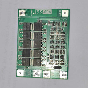 Enhanced Version 3s 40a Li-ion Lithium Battery Charger Protection Board Pcb Bms For Drill Motor 11.1v 12.6v