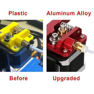 Extruder Kit Aluminum Extruder Drive Feed For Creality Ender 3/3 Pro Cr-10, Cr-10s, Cr-10 S4, Cr-10 S5, 1.75mm Right Hand